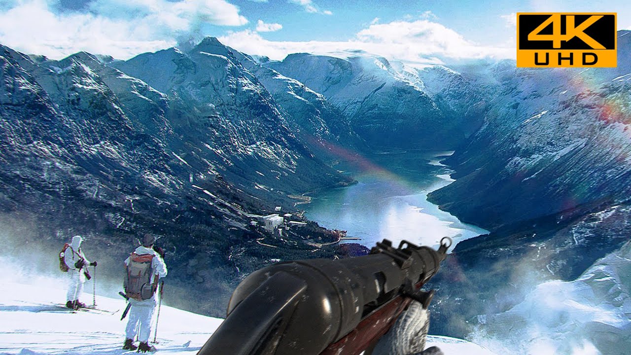 Snowblind | REALISTIC Immersive Ultra Graphics Gameplay [4K UHD 60FPS] Battlefield V