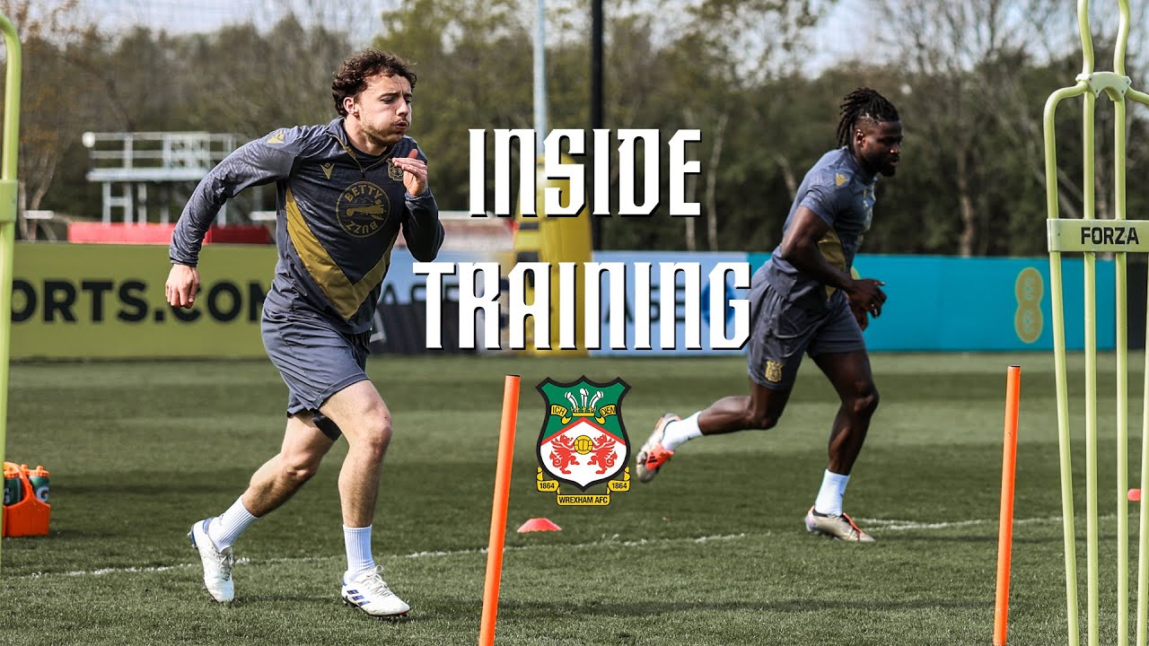 INSIDE TRAINING | Preparations for Wigan Athletic