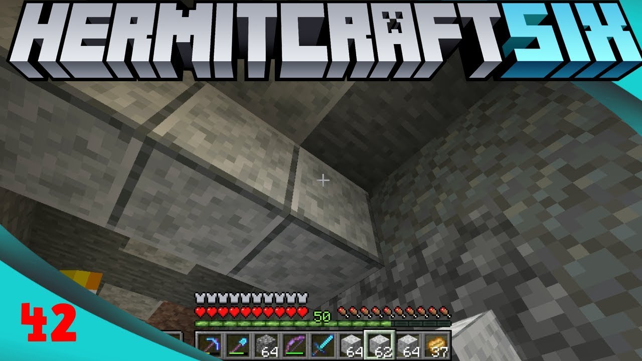 Mine Corridor Progress - Hermitcraft 6 Ep42