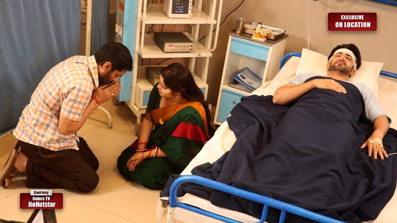 Mahadev & Sons Today Episode On Location : Mahadev apologizes to Vidya for Dheeraj's condition