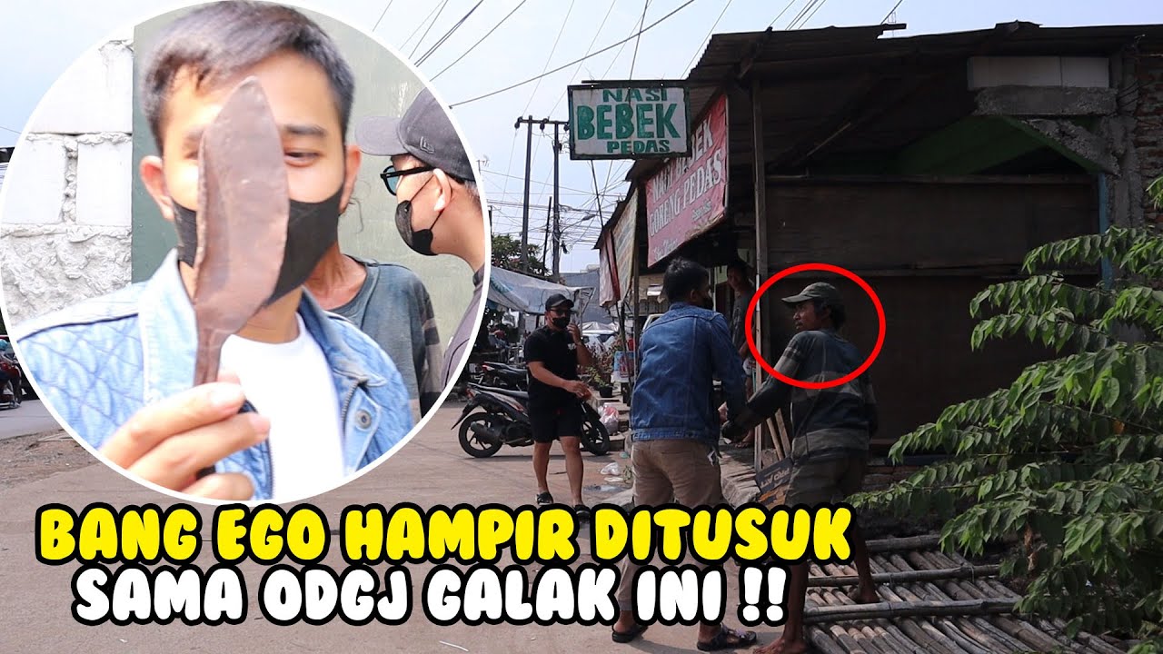 KERAS !! ODGJ INI MAU MENGHAJAR BANG EGO DENGAN SENJATA TAJAMNYA