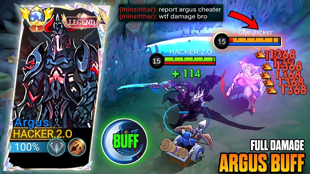 ARGUS BUFF IS BROKEN! 😱 WTF DAMAGE | TOP GLOBAL ARGUS BUILD 🔥