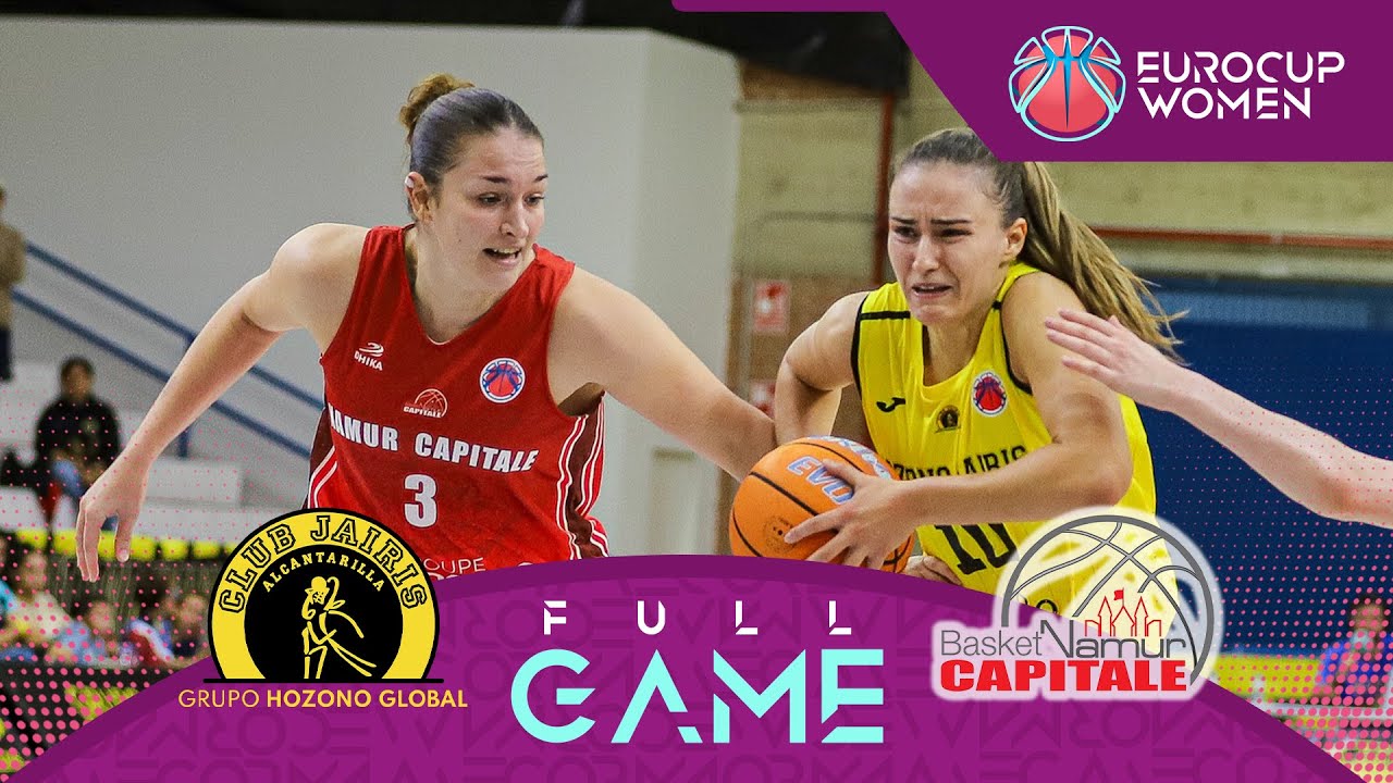 Hozono Global Jairis v Basket Namur Capitale | Full Basketball Game | EuroCup Women 2025-26