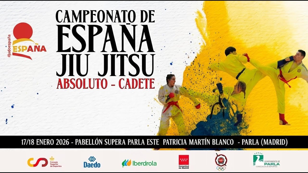 Campeonato de España Cadete de Jiu-Jitsu 2026 - TATAMI 2
