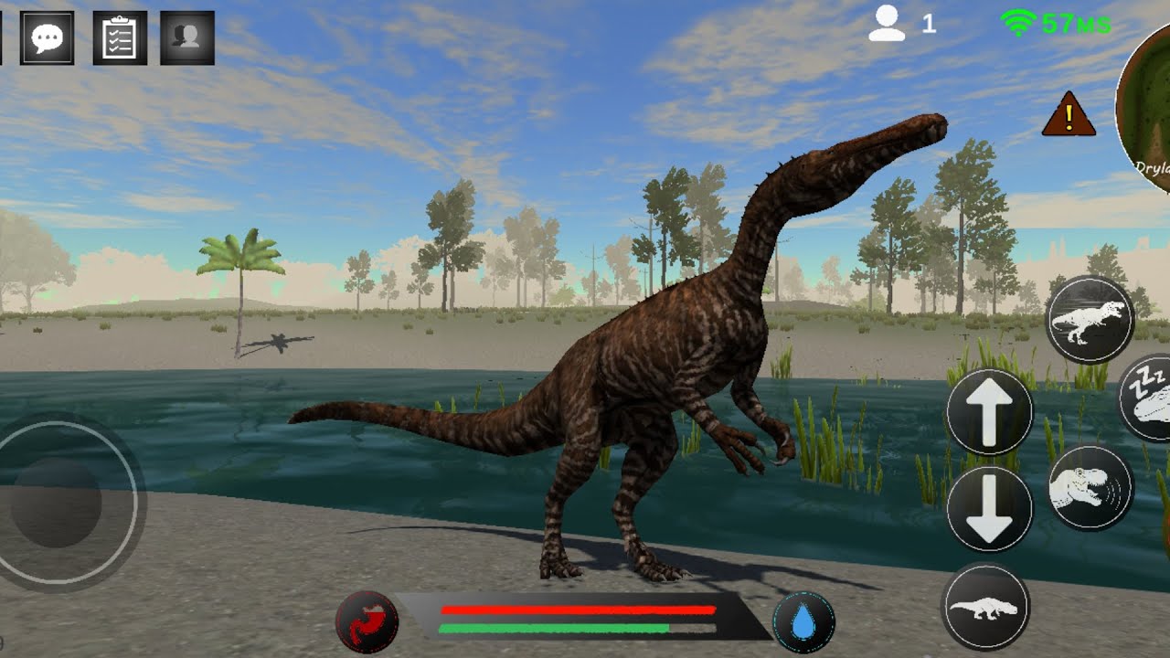 TESTING OF SUCHOMIMUS, PARASAUROLOPHUS AND ARCHAELON IN PANGEA...