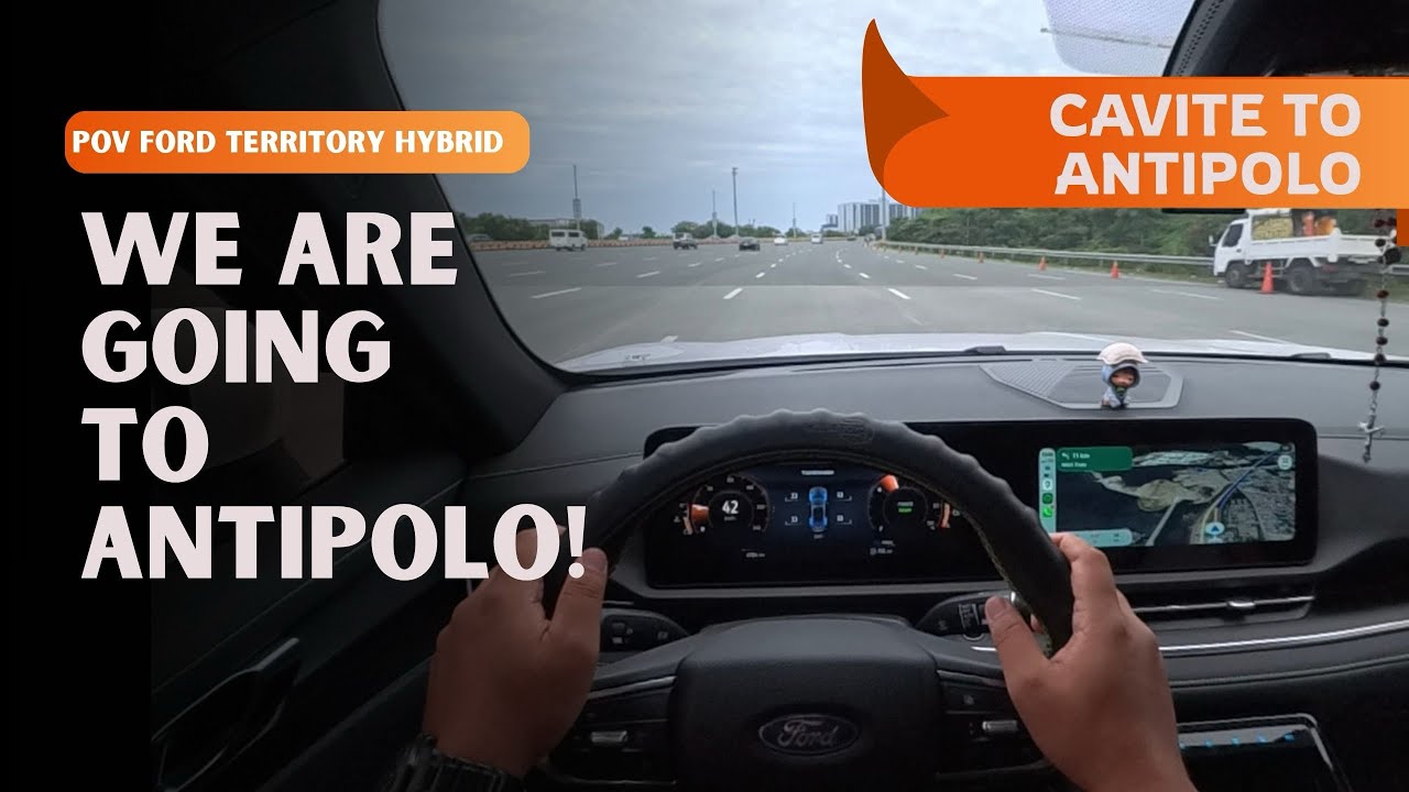 Going North to Antipolo | POV in Ford Territory Titanium X Hybrid