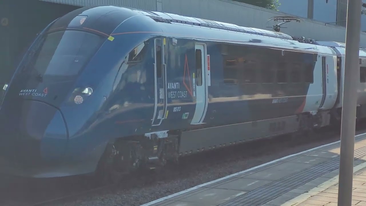 5Q33 - AWC805s - 805013 having come down from Newton Aycliffe