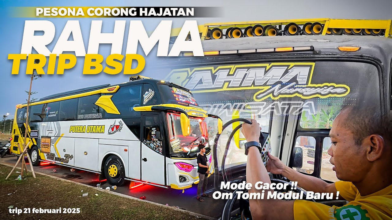 [ JADI INI BUS DENGAN BASURI PALING MERDU ?? ] PENCETUS NADA VIRAL ! Rahma Nursyifa Trip BSD Part 1