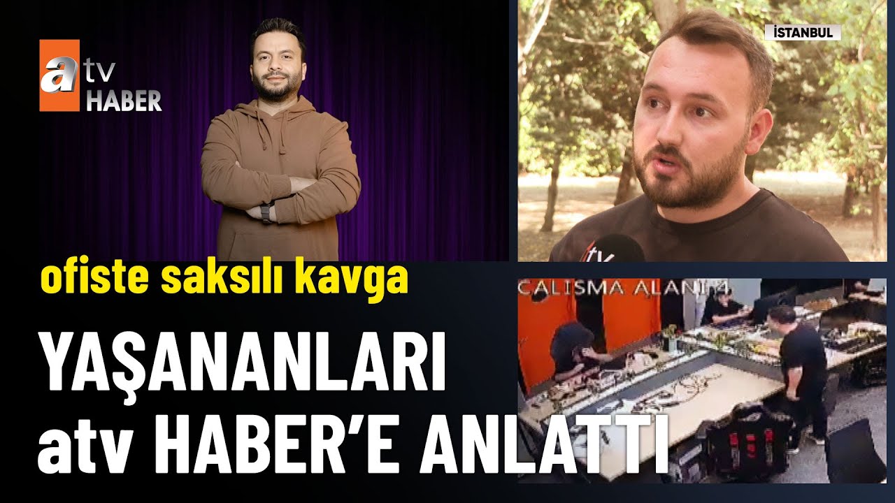 Saksılı kavga; Hakkı Alkan özür diledi, Samet Jankoviç şikayetçi - atv Ana Haber 31 Ağustos 2025