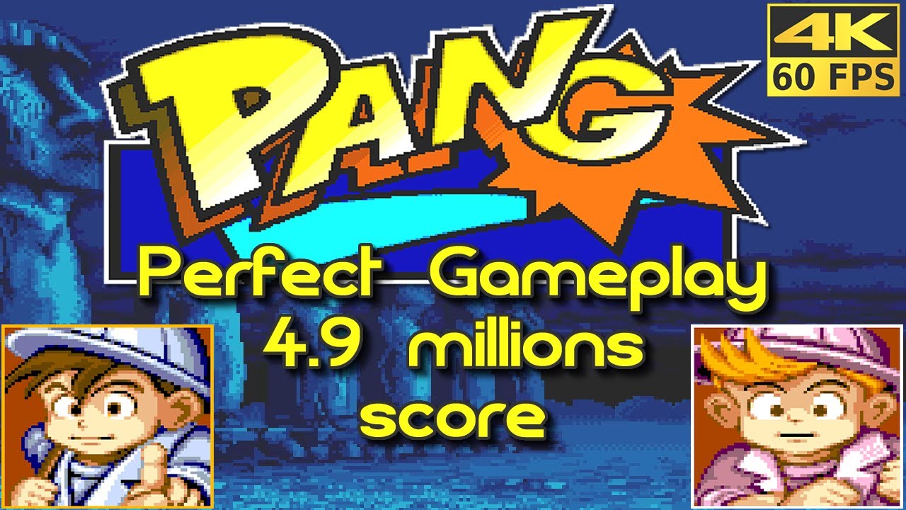 Pang (Arcade) Perfect Gameplay 🕹️ - #1cc #retrogaming #4k