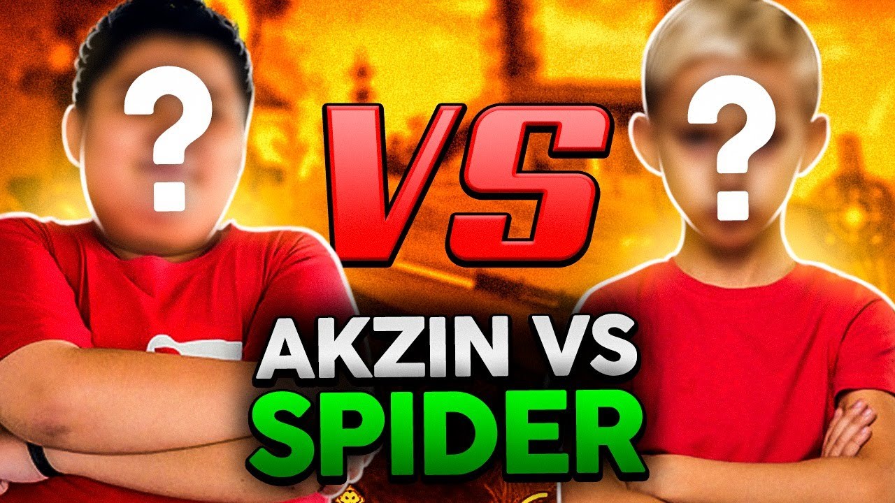 O X1 MAIS ESPERADO! AKZIN VS SPIDER!!! FT BOCADE09, HUDSON AMORIM FREE FIRE