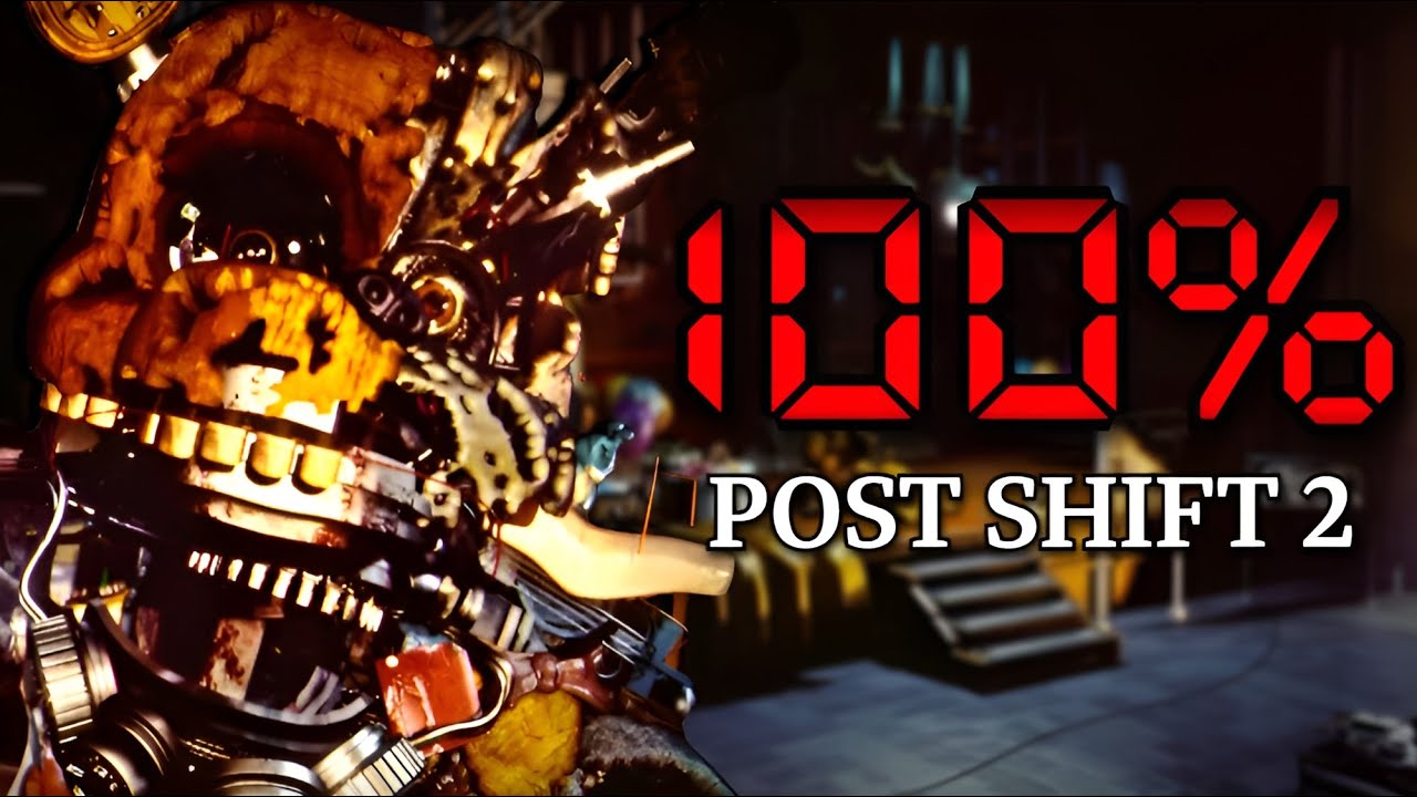 Can I 100% COMPLETE the HARDEST Five Nights at Freddy's FANGAME ever made (Post Shift 2 Pre-Patched)