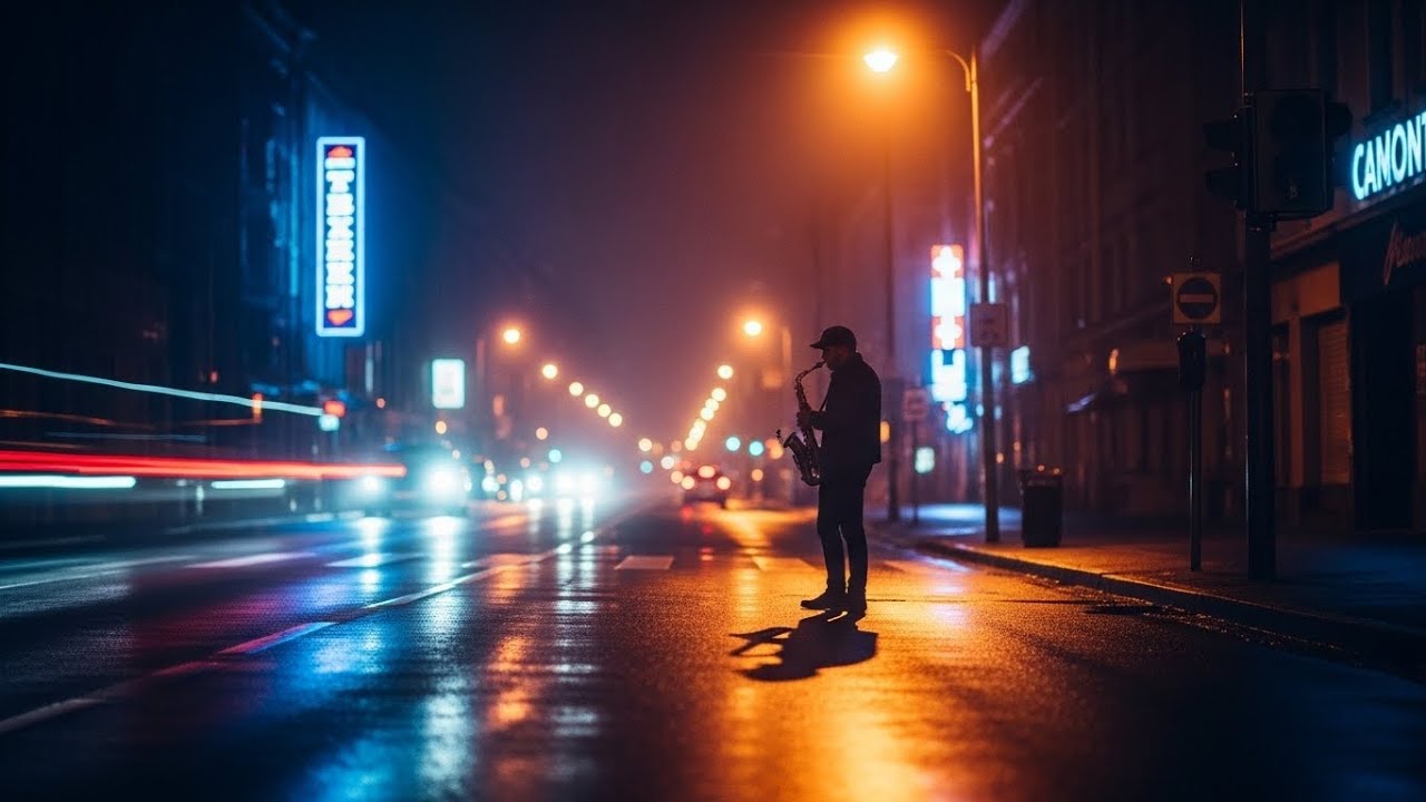 Midnight Focus Saxophone 🎷 | Smooth Jazz Ambience for Productive Minds