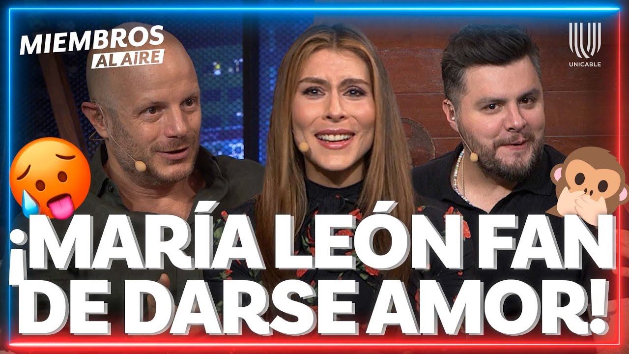 ¡María León reveló cómo se da 