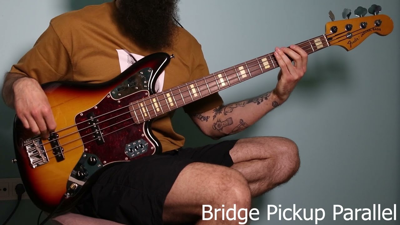 Fender Jaguar Bass Pickups comparison