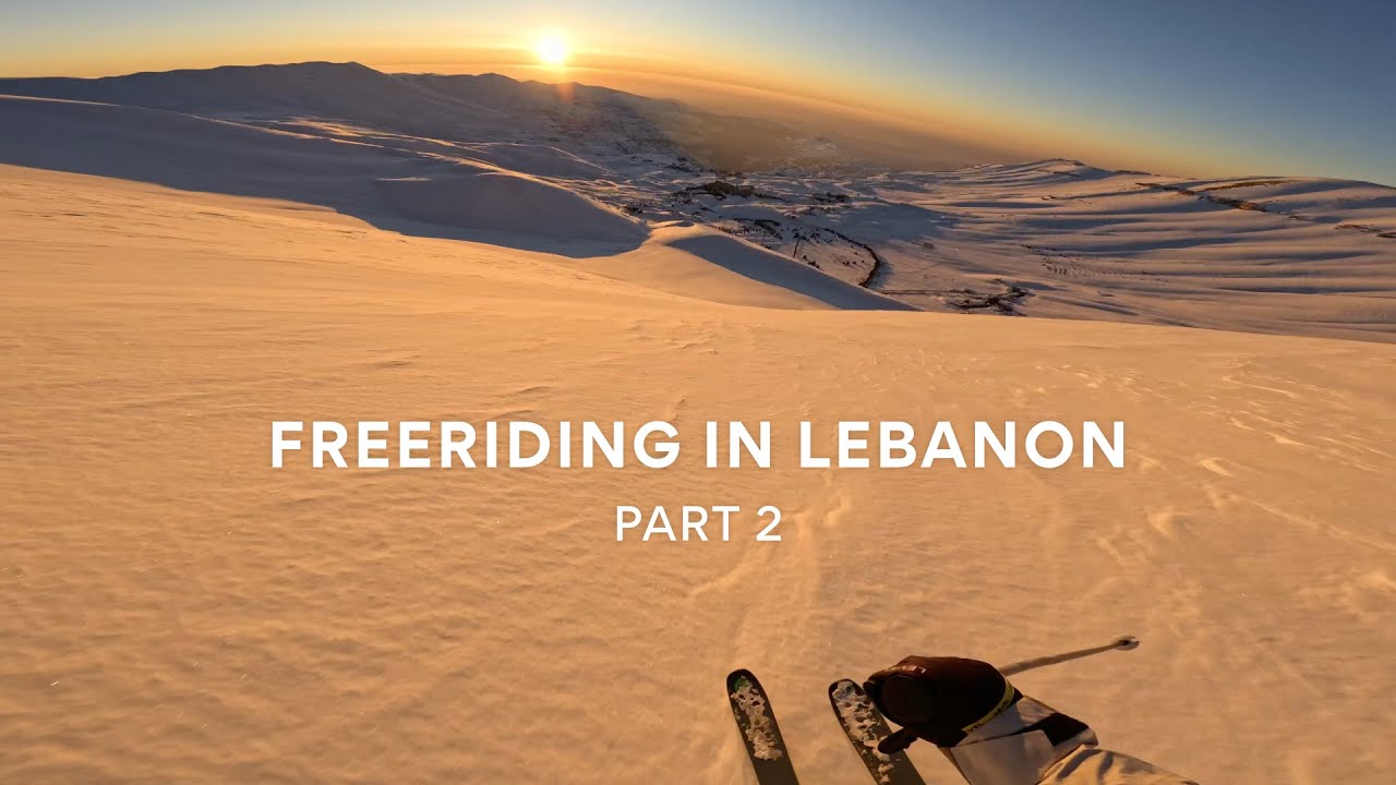 Mein längster Skirun ever - Libanon Teil 2