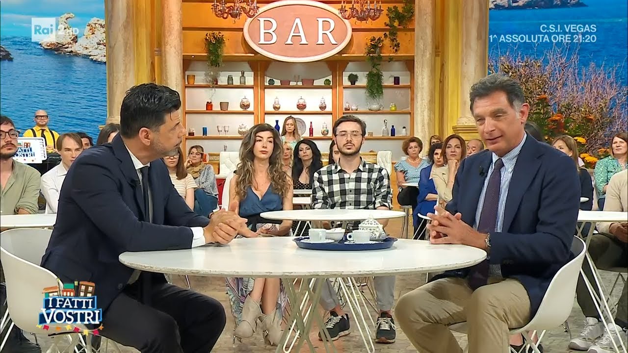 Un caffè con...Tiberio Timperi - I fatti vostri 12/06/2023