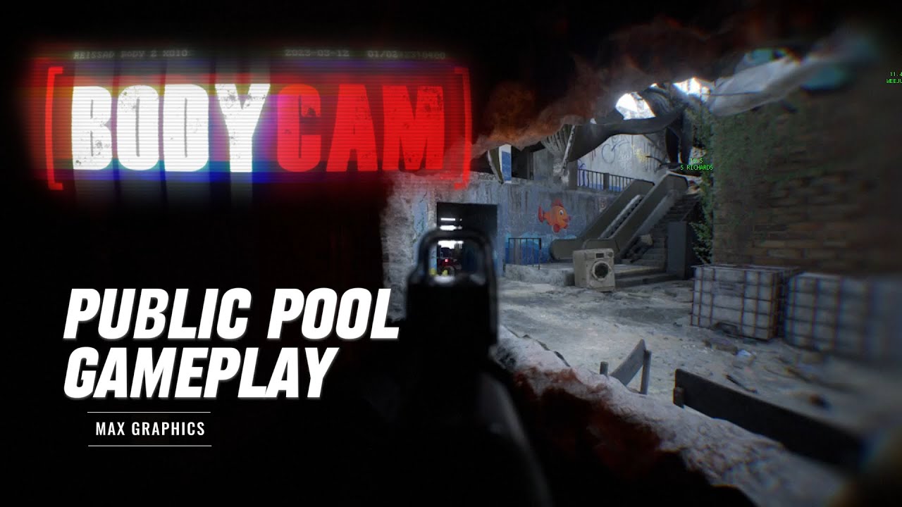 BODYCAM:Chaos Erupts at PUBLIC POOL! Gameplay MAX GRAPHICS.