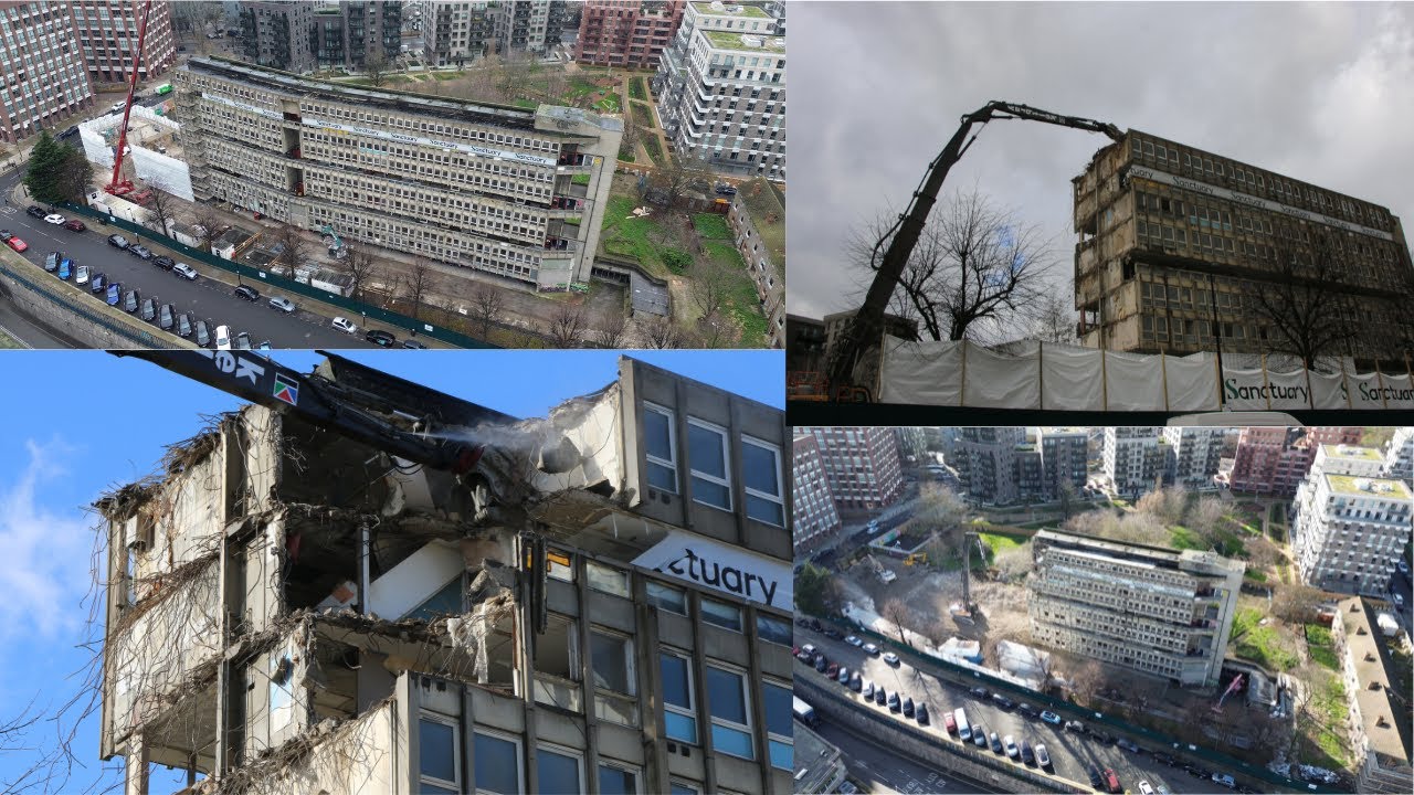 robin hood gardens demolition