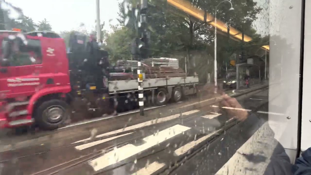 Rit Amsterdamse Tramlijn 19 Diemen Sniep - Station Sloterdijk Als Combino update omroepen