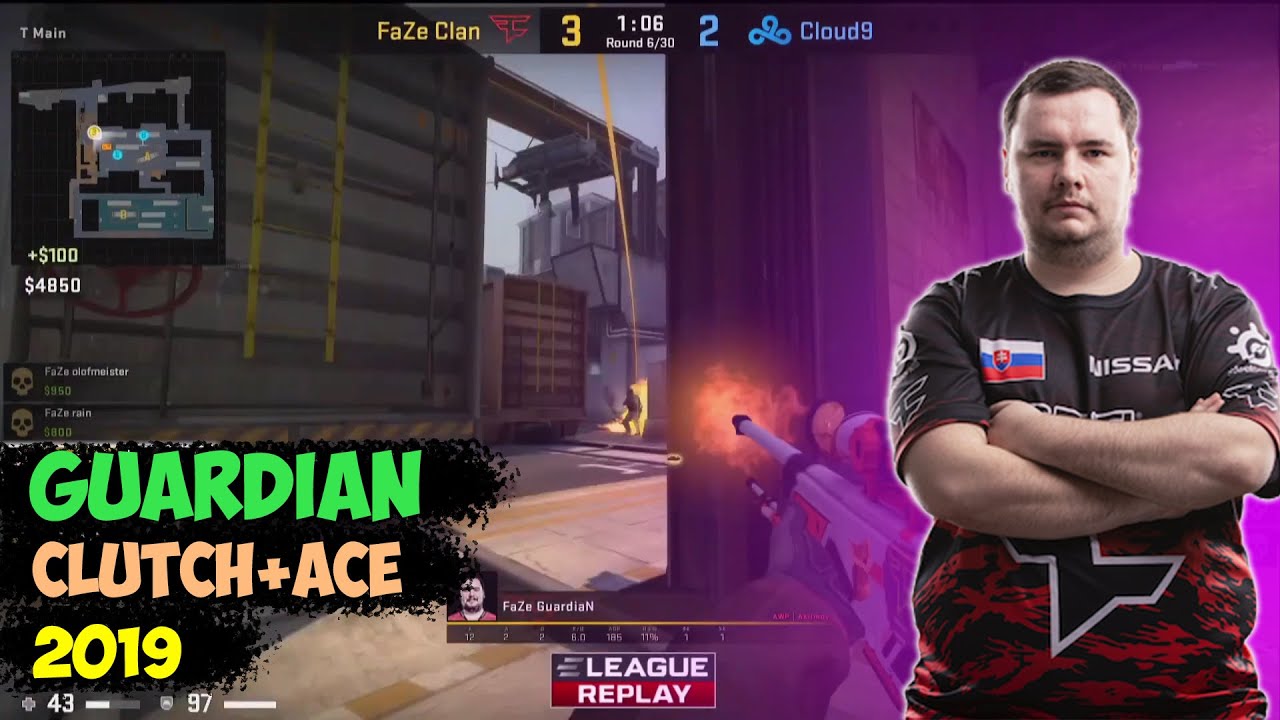 guardian ace train | guardian clutch 1v4 | guardian vs cloud9