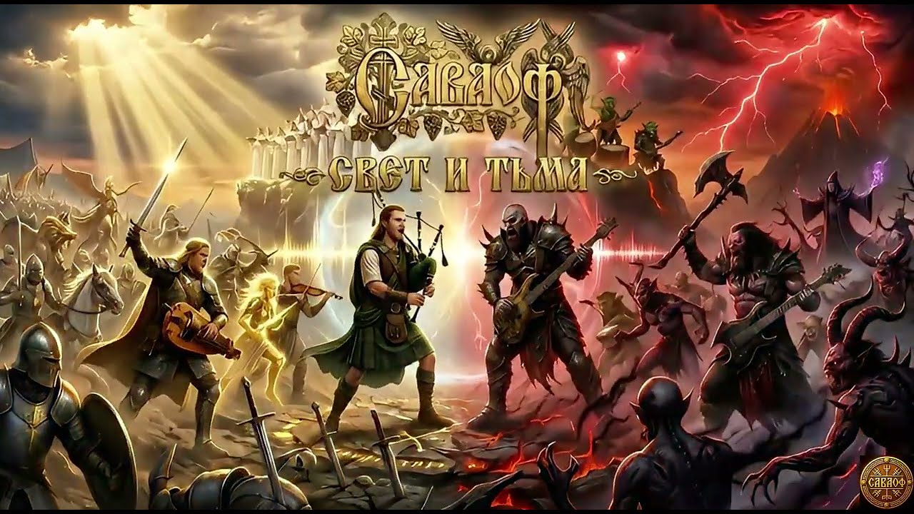 САВАОФ - Свет и Тьма | Instrumental Epic Metal