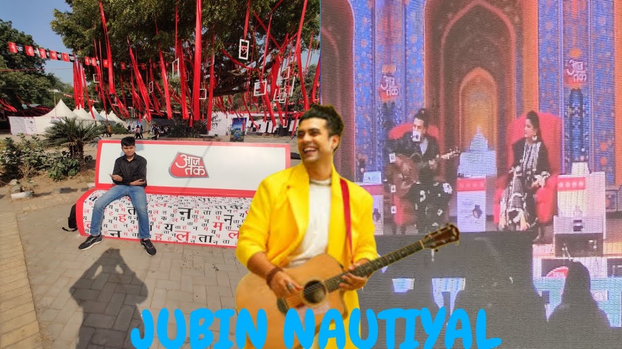 Jubin Nautiyal Live Show at Sahitya Aajtak 😀