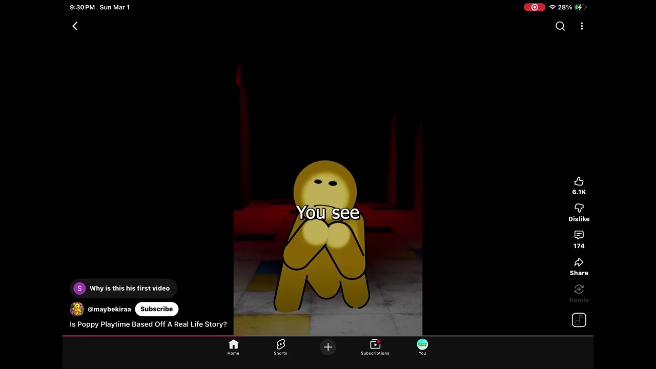 I’m scared