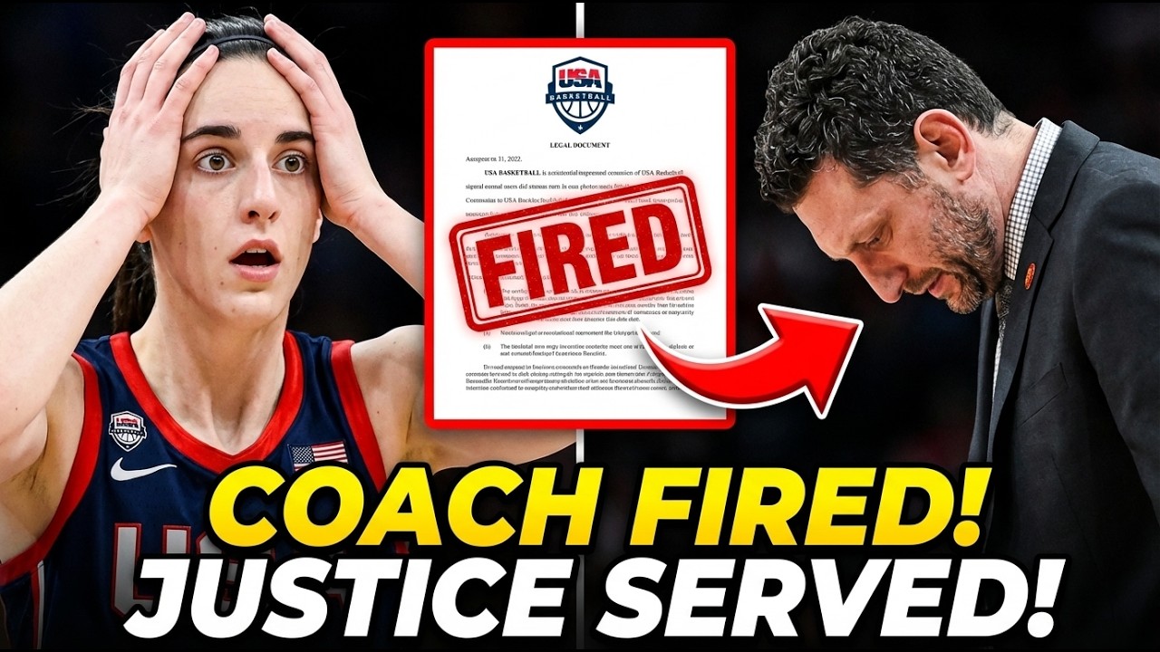 Caitlin Clark STUNNED As Team USA Coach FIRED For Benching Her