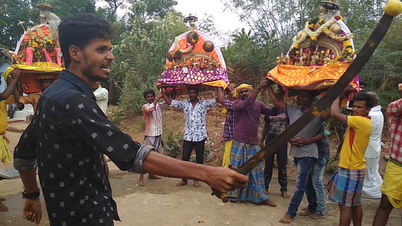 Sree veerabadhra swamy kurumans festivals dharmapuri 2018