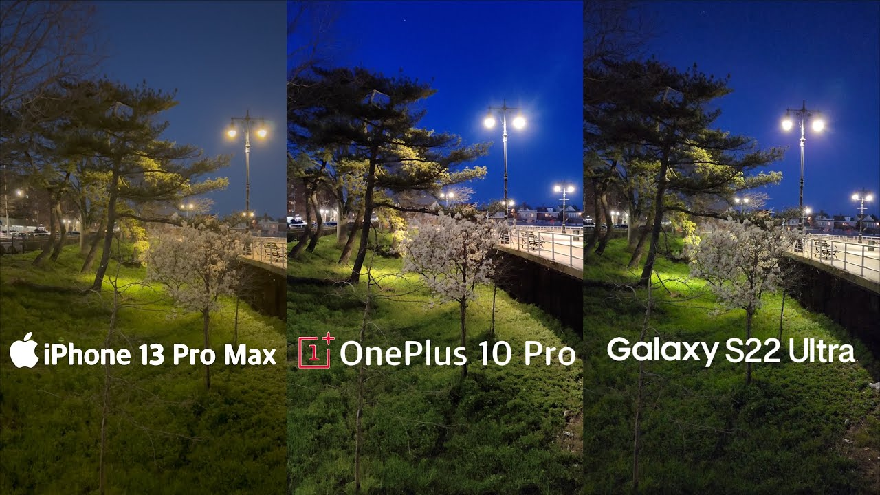 OnesPlus 10 Pro vs iPhone 13 Pro Max vs Galaxy S22 Ultra | Camera Test