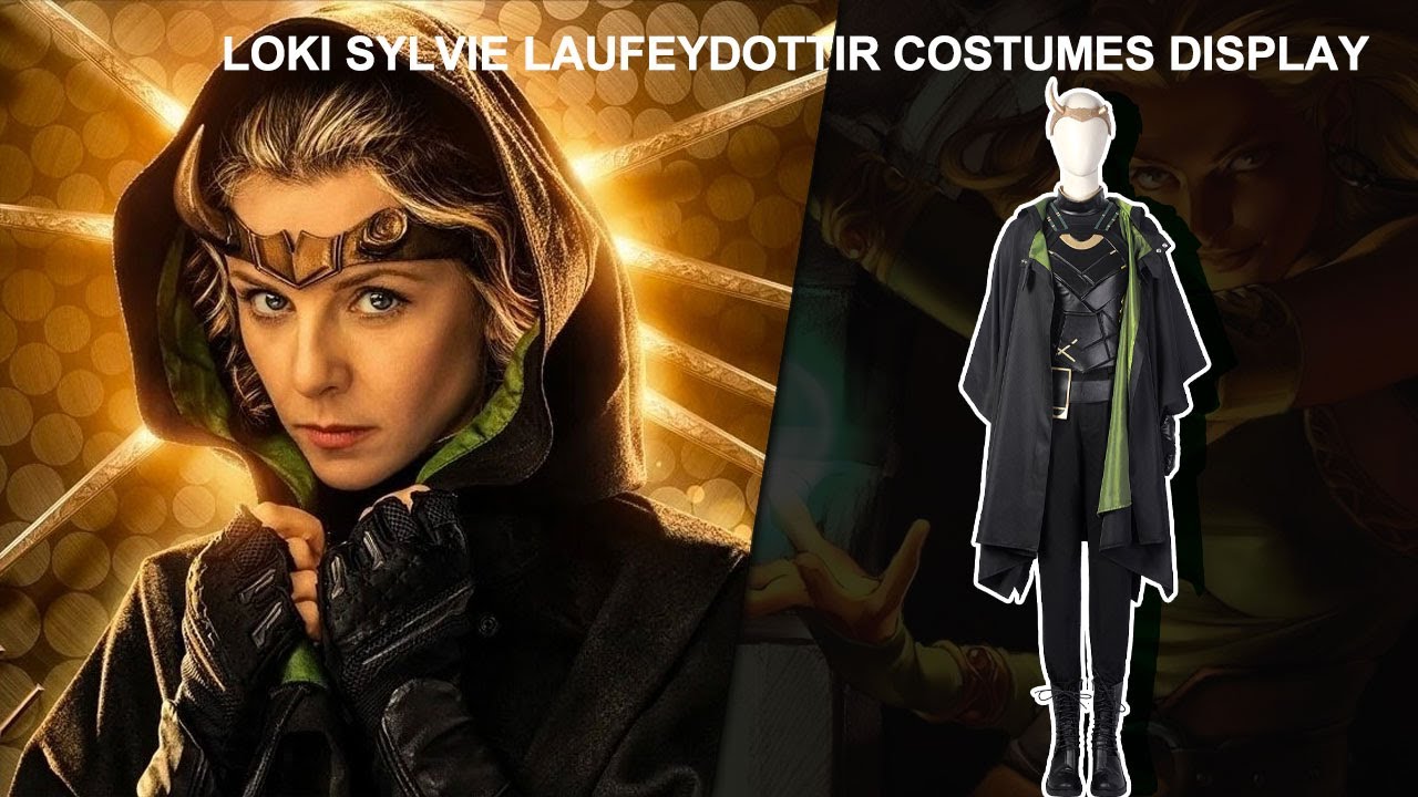 Marvel Loki Sylvie Laufeydottir Halloween Cosplay Costumes Display