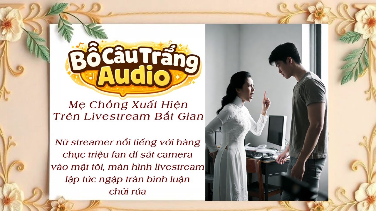 [ Audio] | Mẹ Chồng Xuất Hiện Trên Livestream Bắt Gian | Bồ Câu Trắng Audio