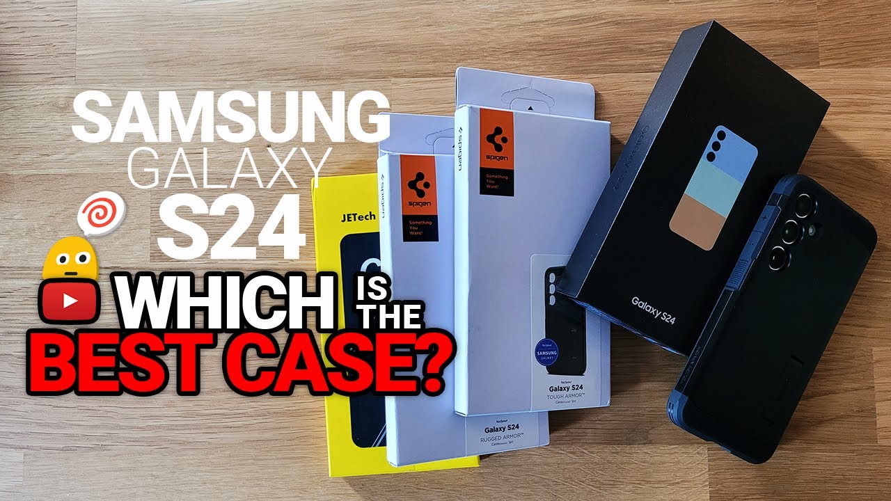 SPIGEN Rugged & Tough Armor Case, JETech Slim Case - Which is the best case for Samsung Galaxy S24