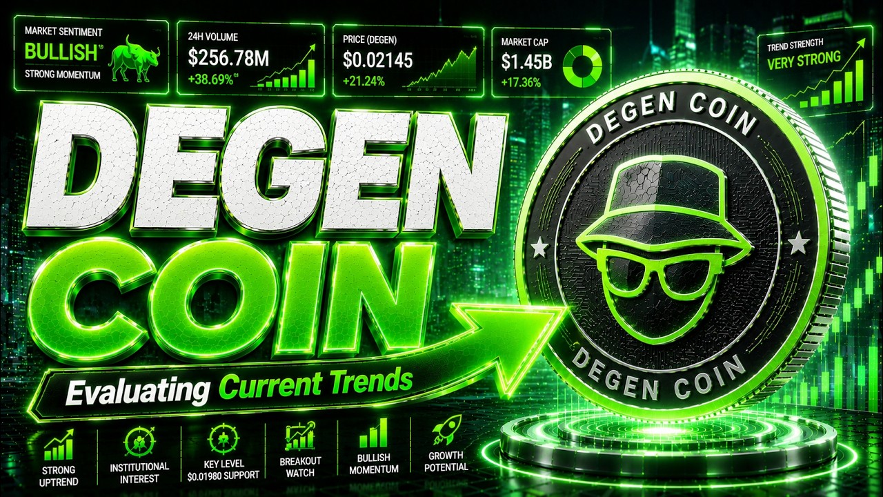 🌟 DEGEN Coin Chart Review | Critical Support Levels I