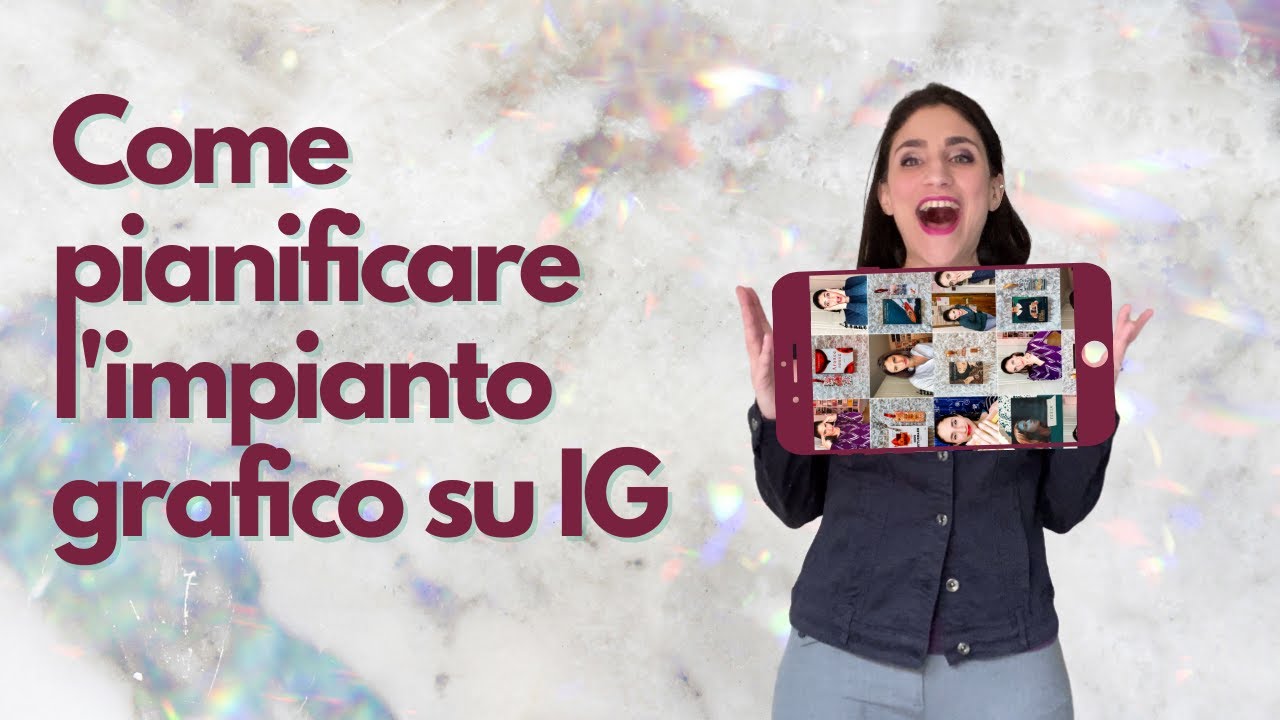 Creare la griglia del profilo ig con canva