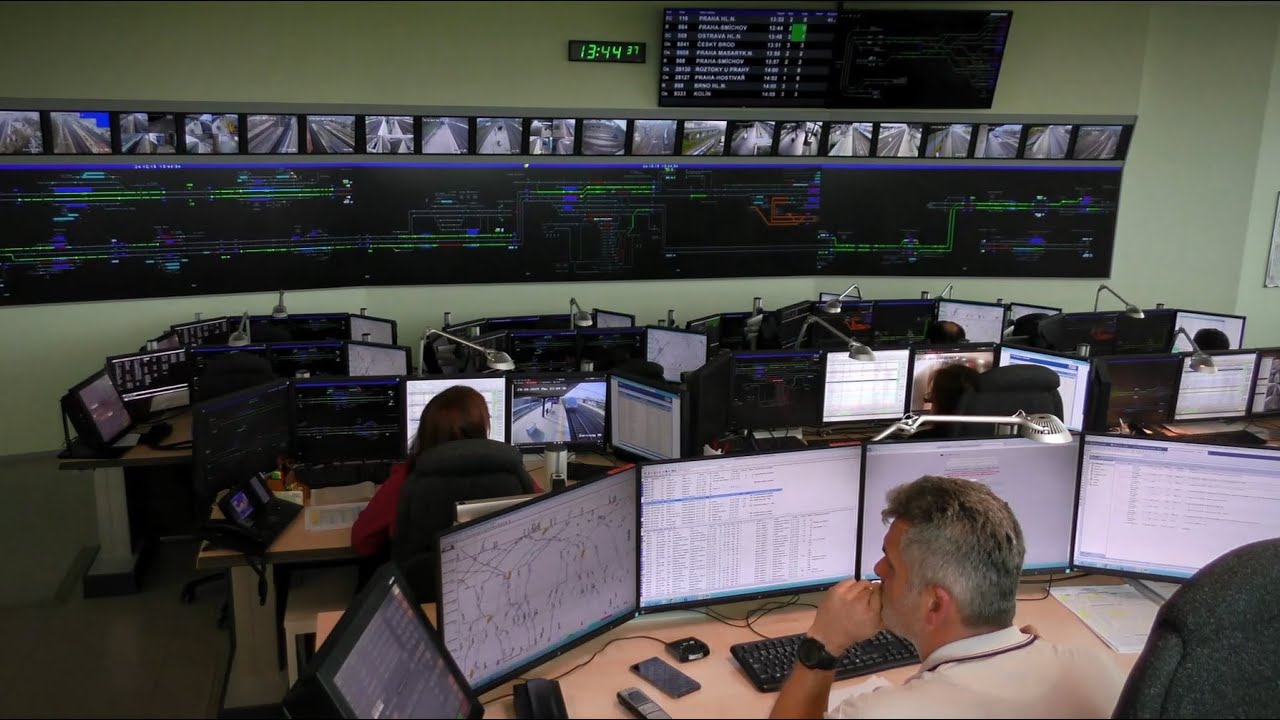 Představení centrálního dispečerského pracoviště