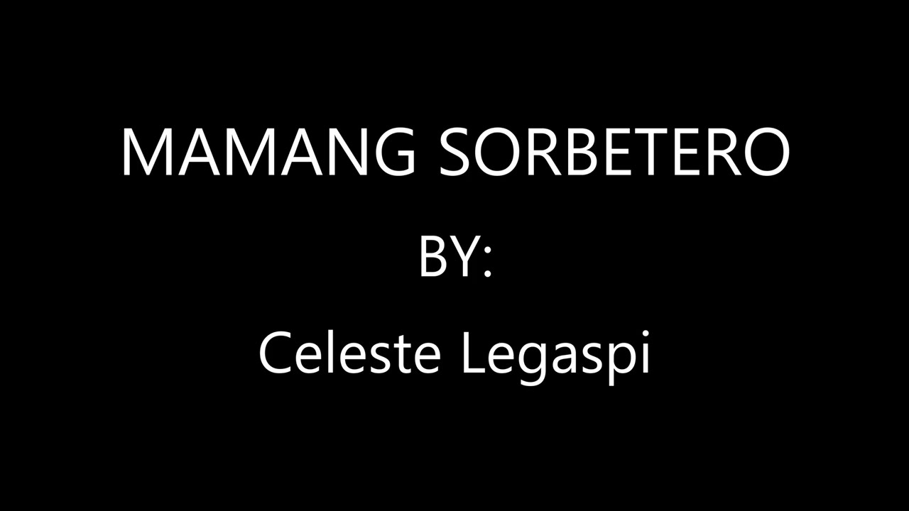 MAMANG SORBETERO