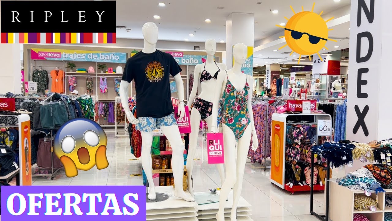 👙60% OFF LIQUIDACIÓN Ripley ROPA MUJER [Bikinis, Enterizos & Ropa de Baño]✅Ofertas Venta Final