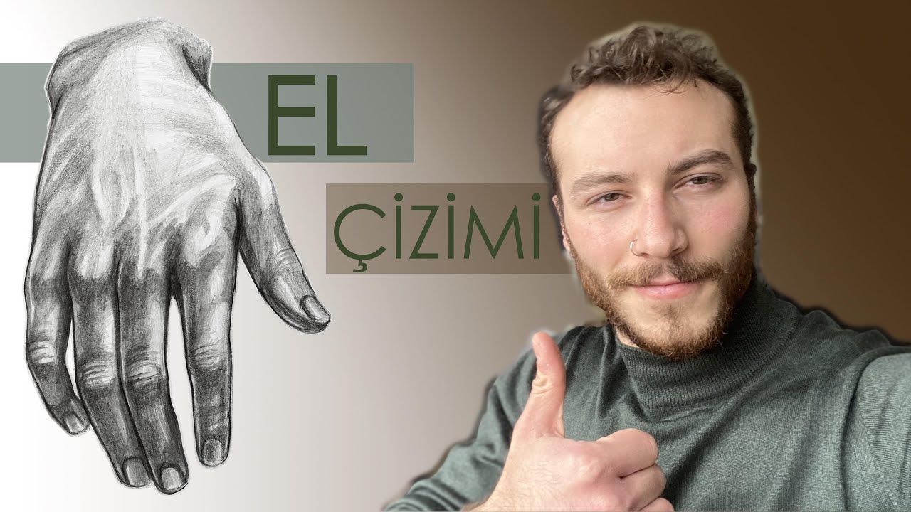 El Çizimi, Basit Çizim, Karakalem, El Tonlamasi,