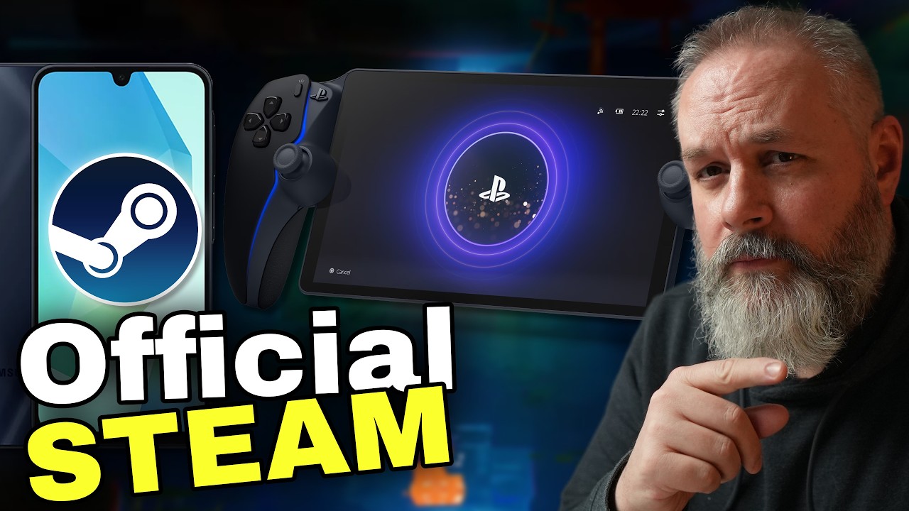 Steam games on Android...New PlayStation portable?