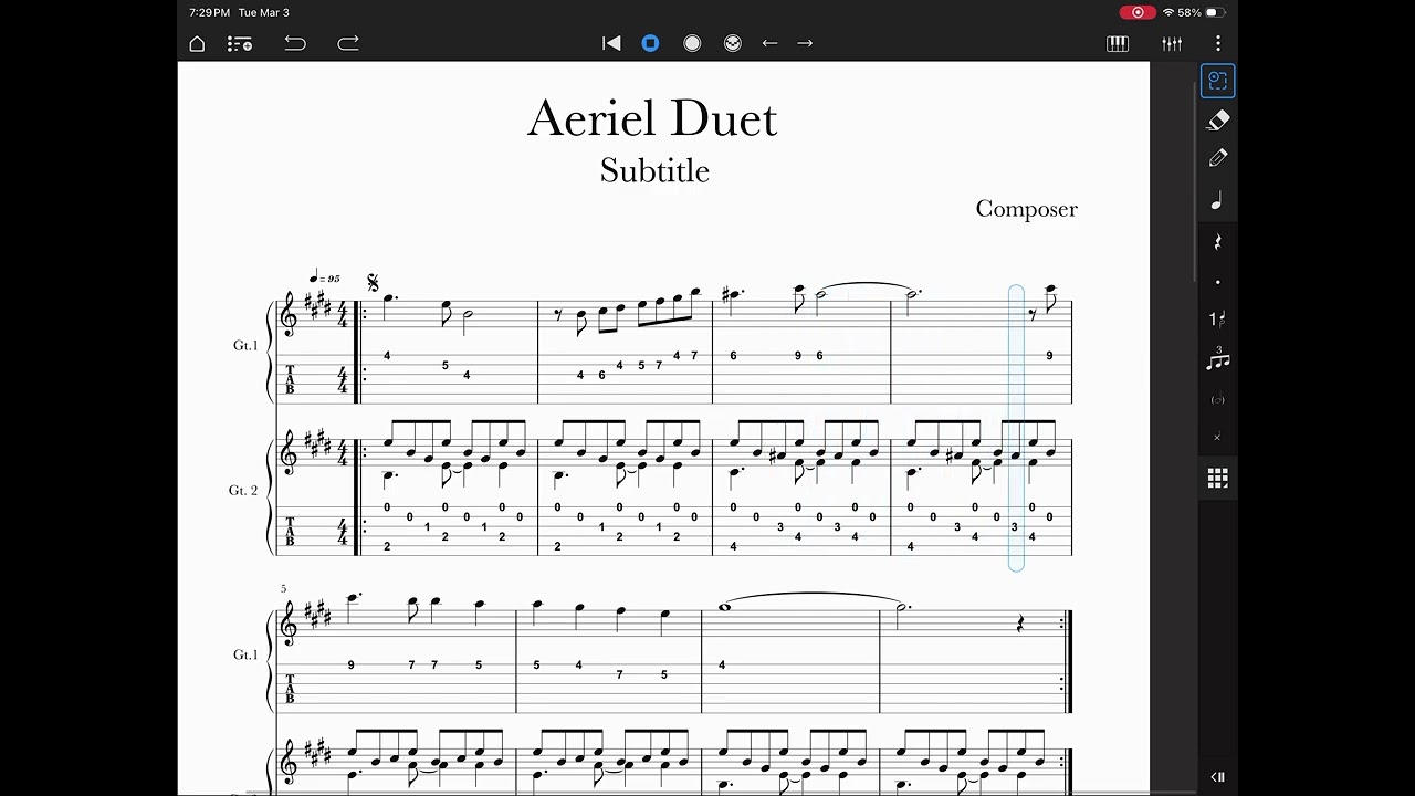 Aerial Both Parts Playalong