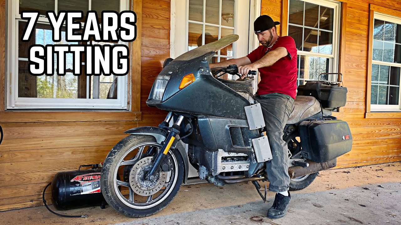 $100 1000cc BMW K100, Will it Run?