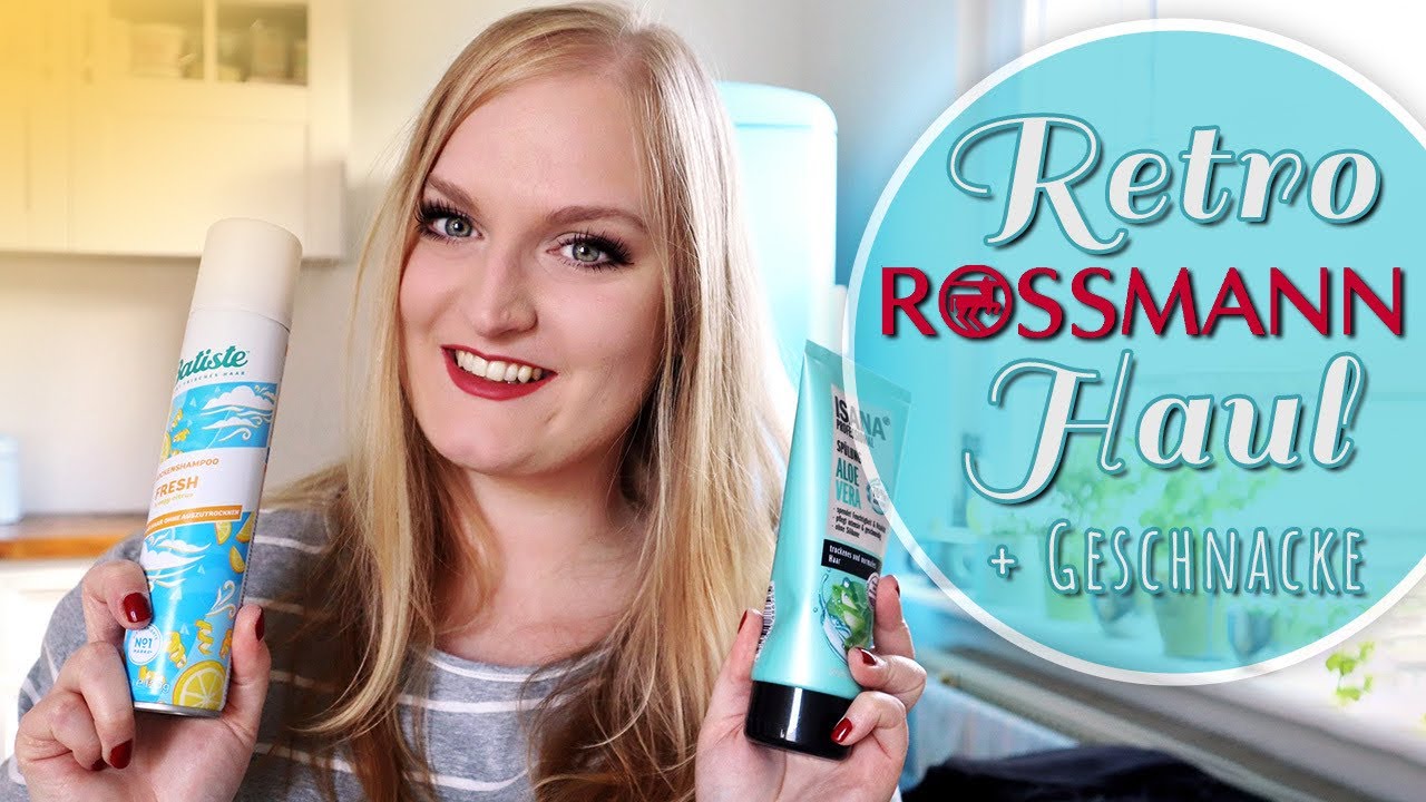 Retro Rossmann Haul + Geschnacke am Ende