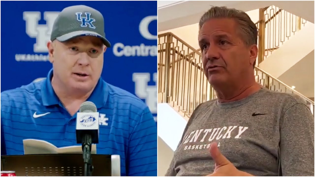 Mark Stoops responds to John Calipari calling Kentucky a &lsquo;basketball school&rsquo; | ESPN College Football