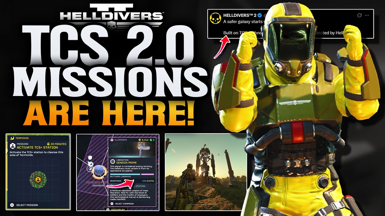 В Helldivers 2 наконец-то появились новые миссии!