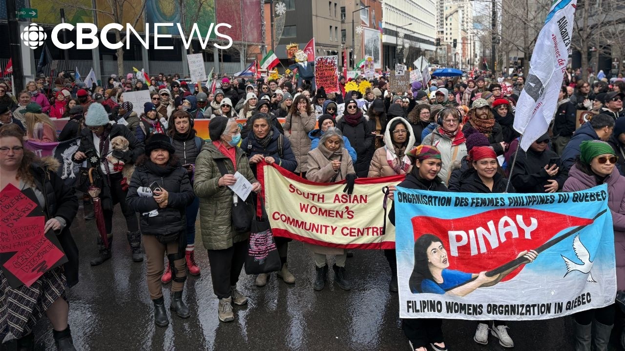 Protesters say there's still a long way to go for women’s rights