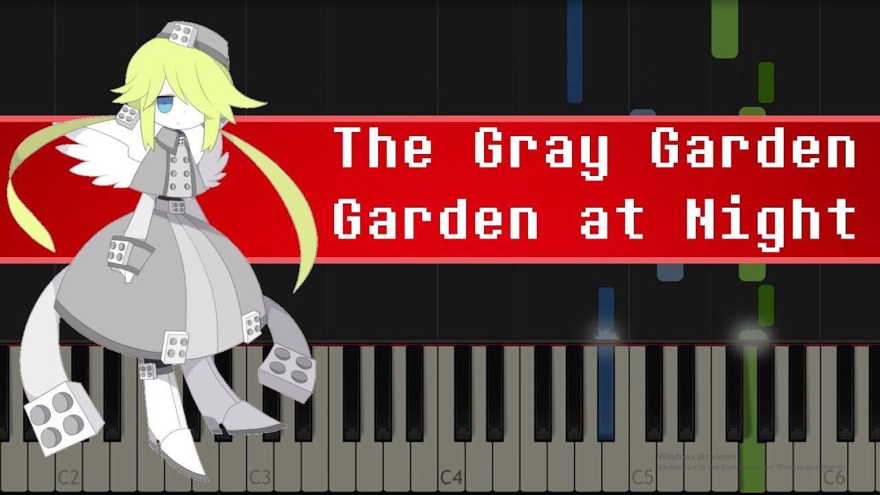 The Gray Garden - Garden at Night (Synthesia/Piano)