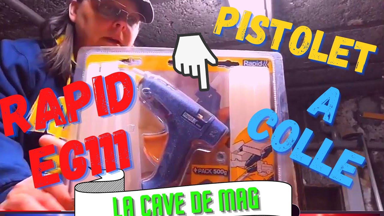 Test Pistolet &agrave; colle chaude rapid EG111