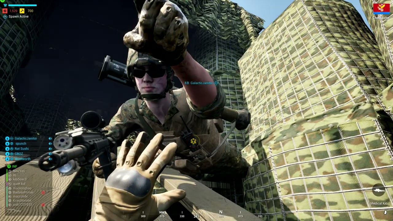 Squad Check Point under Siege
